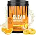 Clear Whey Isolate Protein Powder - Easy to Digest and Mix 5g BCAA Deliciously Juicy Refreshing Anytime Drink for Men and Women Pineapple Orange 500g (20 Servings)
