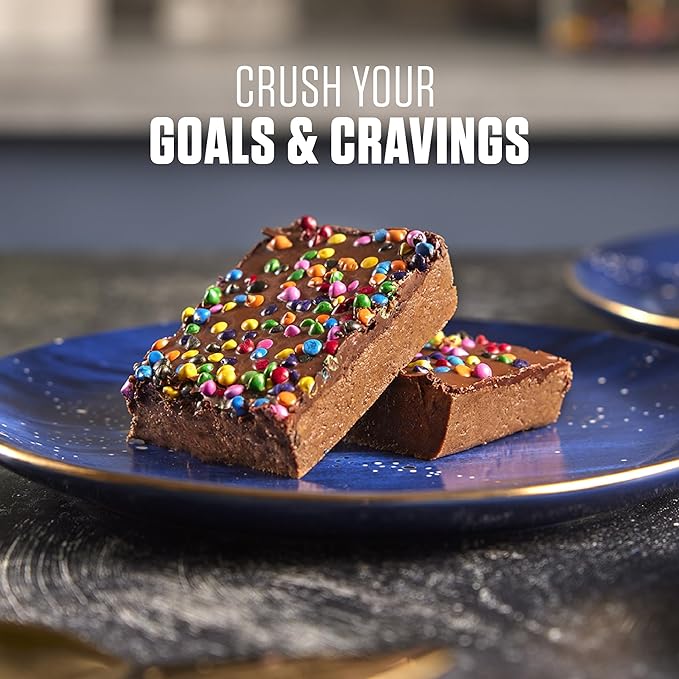 Dymatize ISO100 Whey Protein Powder Isolate Fudge Brownie 25g of Protein 5 Pound 5.5g BCAAs Less Than 120 Cal. Gluten Free 1g Fat 1g Sugar 2g Carb (70 Servings)