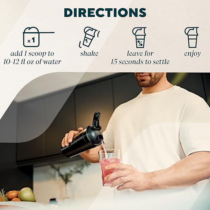 Myprotein Clear Whey Isolate Protein Powder 20 Servings (1.1lbs) Strawberry 20g Protein per Serving Naturally Flavored Drink Mix Daily Protein Intake for Superior Performance