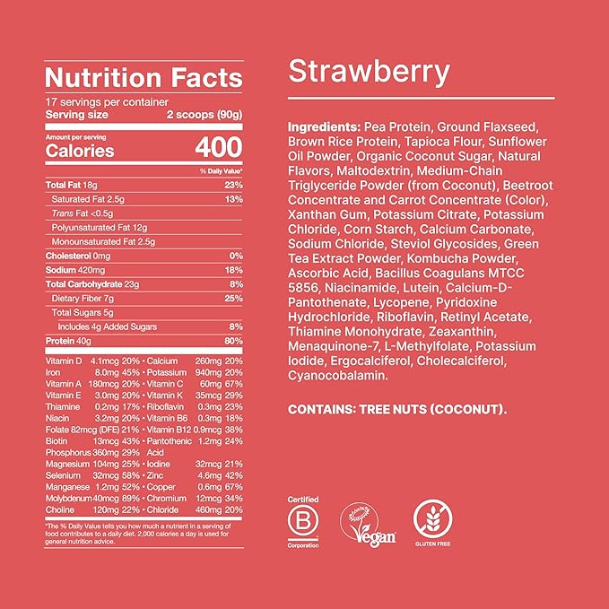 Huel Black Edition Bundle | Strawberry Shortcake 40g Vegan Protein Powder + Shaker Bottle | Nutritionally Complete Meal | 27 Vitamins &amp Minerals Gluten Free | Lockable Lid to Avoid Spills | BPA F