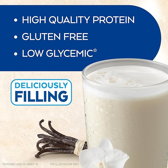 Atkins Creamy Vanilla Protein Shake 15g Protein 12 Count and Caramel Nut Chew Bar Dessert Favorite 5 Count Bundle