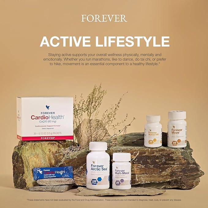 Forever Living - Arctic Sea Omega-3 - Supplement EPA and DHA Fatty Acid Blend Supports Heart Brain and Eye Health Gluten-Free 120 Softgels