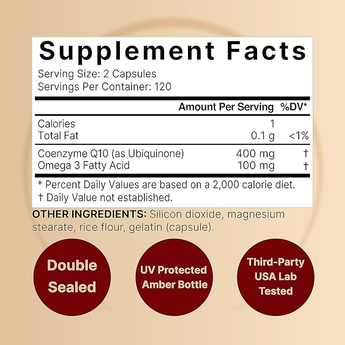 NatureBell CoQ10 400mg with Omega 3 Fatty Acids &amp &amp Advanced Electrolyte Hydration Pills Bundle Pack | Antioxidant Support | Fast Hydrating Keto