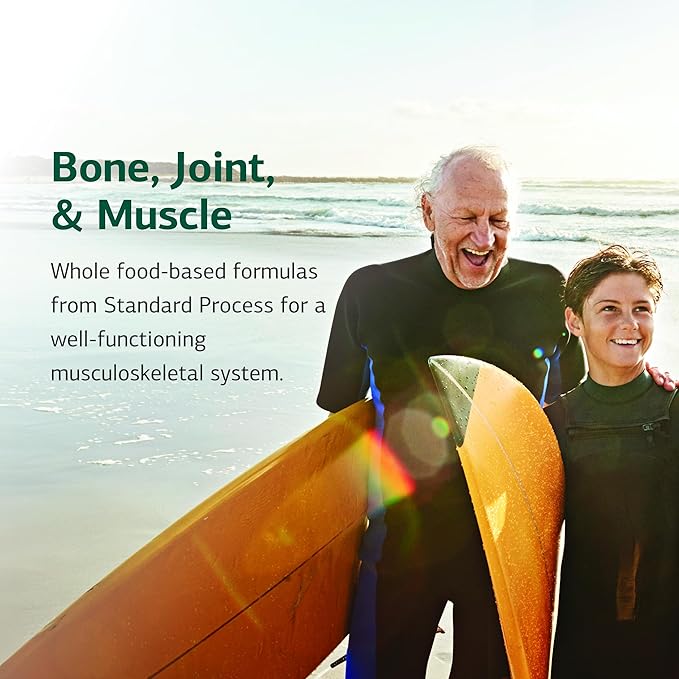 Standard Process Calcifood - Calcium Supplement for Bone Strength &amp Calcium Absorption - Bone Health Support for Women &amp Men - Non-Dairy &amp Non-Soy - 100 Wafers