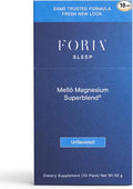 Mellö Magnesium Supplement Superblend Powder - Magnesium Glycinate with L-Theanine GABA and Trace Minerals - Supports Sleep Relaxation and Balanced Energy - Unflavored 10-Pack Singles