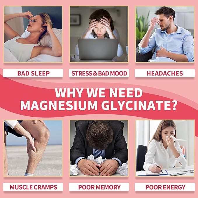 Magnesium Glycinate Gummies 400mg Sugar Free Magnesium Supplement w/Ashwagandha Zinc Vegan Magnesium Glycinate Supplement for Adults - 120 Strawberry Gummies