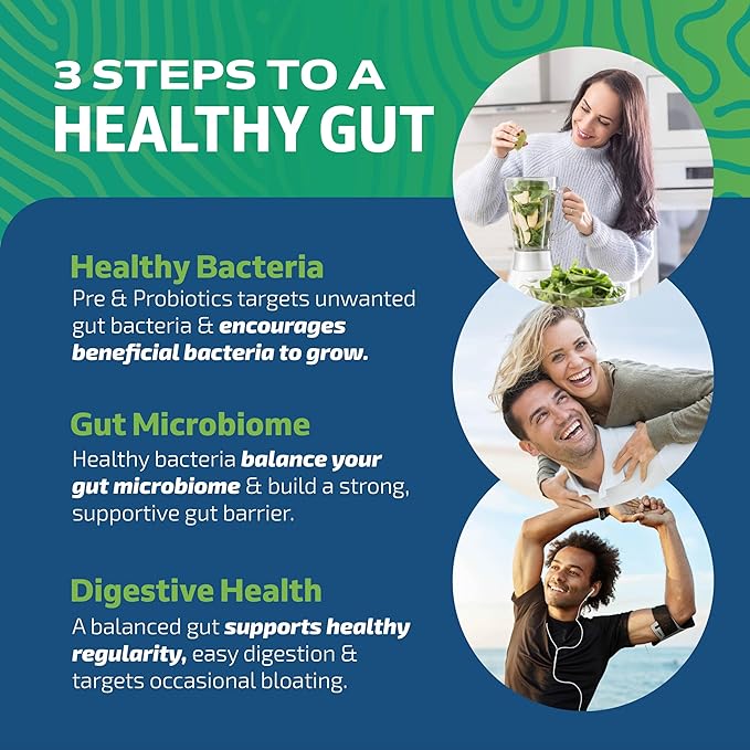 Omega 3 Fish Oil and Probiotic Capsules | Triple Strength EPA &amp DHA with Probiotic Gut Health &amp Immune Support Supplement | Comprehensive Wellness Bundle