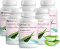 AloeCure Daily Probiotics 10 Billion CFU for Digestive Support 8 Strains 6 Prebiotics &amp Enzymes - Digestive Supplement with Bromelain for Women &amp Men - Gut Support Digestive Relief 30 Caps