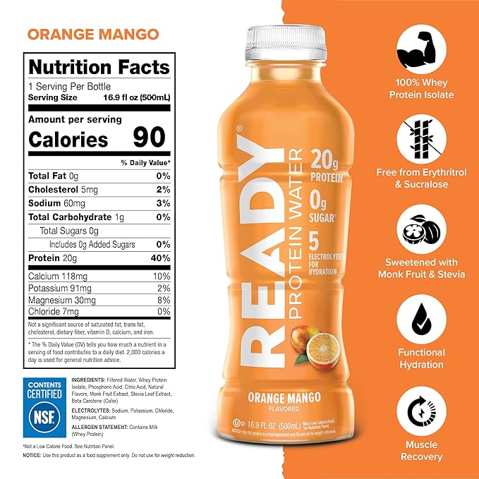 Ready® Best of Ready Bundle – Protein Water &amp Protein Bars