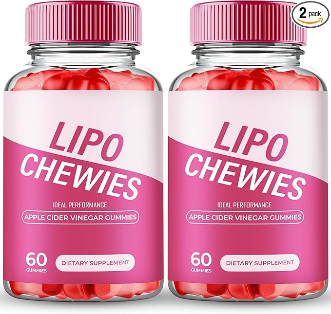 Lipo Chewies Brazillian Gummies Lipo Chewies Keto ACV Keto Supplement Gummies - Maximum Strength All Natural Support Formula Keto+ACV Advanced Formula LipoChewies Keto Gummy Reviews (2 Pack)