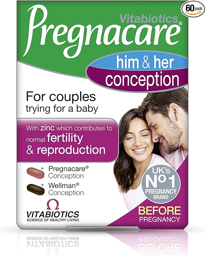 Vitabiotics - Pregnacare - His &amp Her Conception - 2x30 Tablets