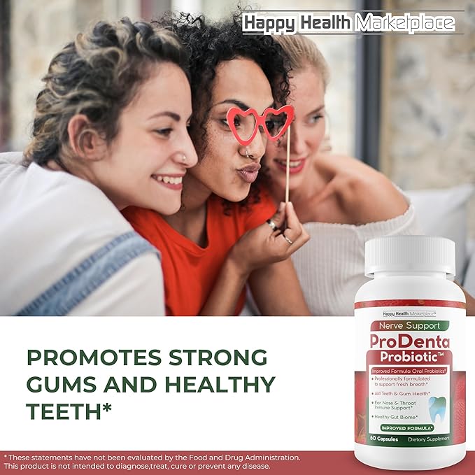 ProDenta Probiotic - Our Best Dental Mouth Probiotics for Bad Breath Teeth &amp Gum Health - Experience Great Oral Health Oral Probiotics Best Super Teeth Probiotic Prodentim Advanced Oral Probioti