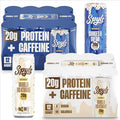 Spylt High Protein Cookies &amp Cream/Vanilla Milk with 60mg Caffeine &amp 20g Protein - 90 Calories Ready to Drink Sugar Free Lactose Free Milk Perfect for Workout Recovery &amp Afternoon Pick