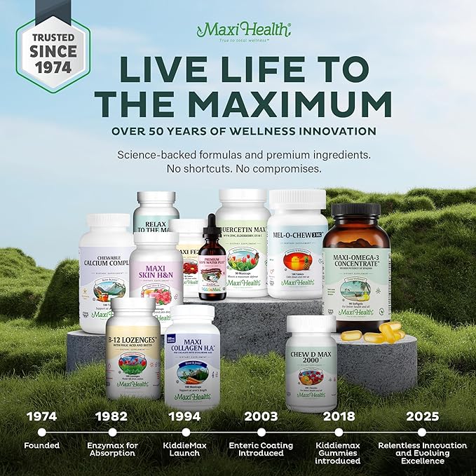 Omega 3 Supplement - Omega-3 Fish Oil 2000mg - Natural Source of EPA &amp DHA - Heart Brain &amp Joint Health - Kosher Certified Wild Caught Marine Fish - 200 Vegetarian Softgels by Maxi Health