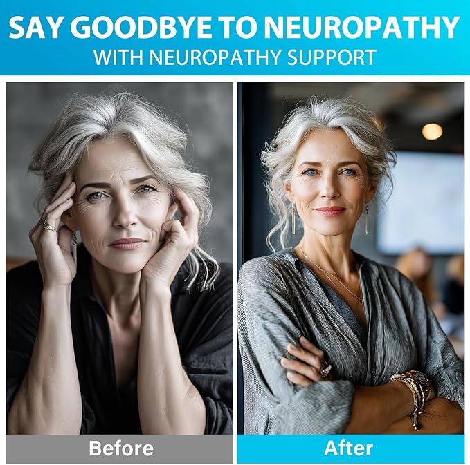 Nerve Savior Neuropathy Supplement 240 Capsules with 600mg Alpha Lipoic Acid &amp Benfotiamine Specially Formulated for Nerve Health in Hands Fingers Feet and Toes 2Pack