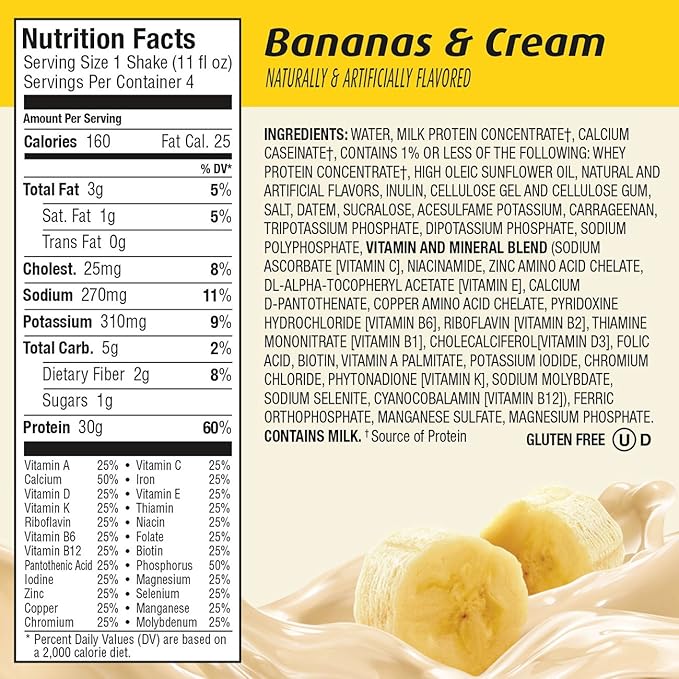 Premier Protein 30g Protein Shake Banana 12 Count