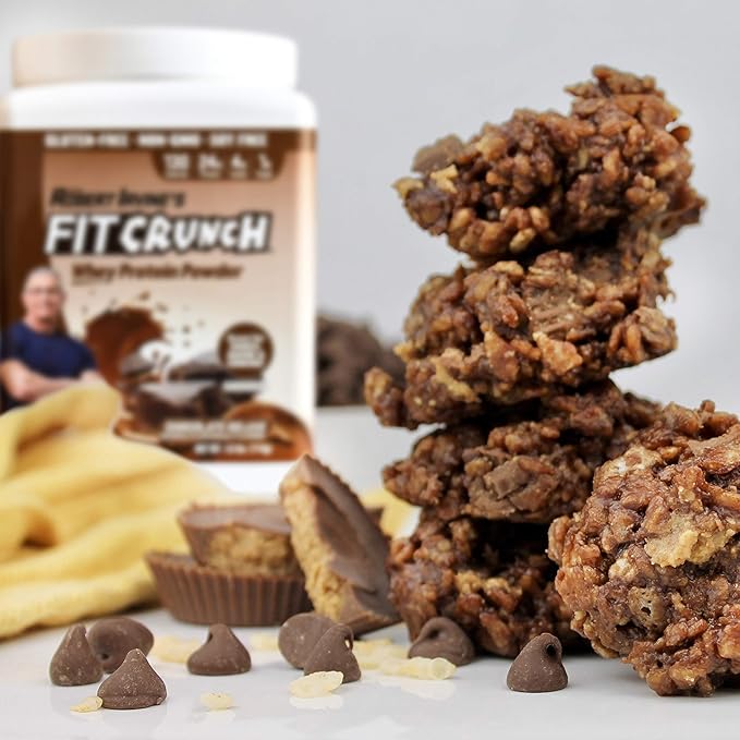 FITCRUNCH Whey Protein Powder | Designed by Robert Irvine | Mixability Technology Gluten Free Soy Free &amp Non-GMO (Chocolate Travel Pack 16 Servings)