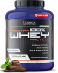 Ultimate Nutrition Prostar Whey Protein Powder Isolate Gourmet Chocolate Mint - Low Carb High Protein Powder Shake for Muscle Gain &amp Recovery - Low Sodium Low-Fat &amp Keto Friendly - 5.28 lbs