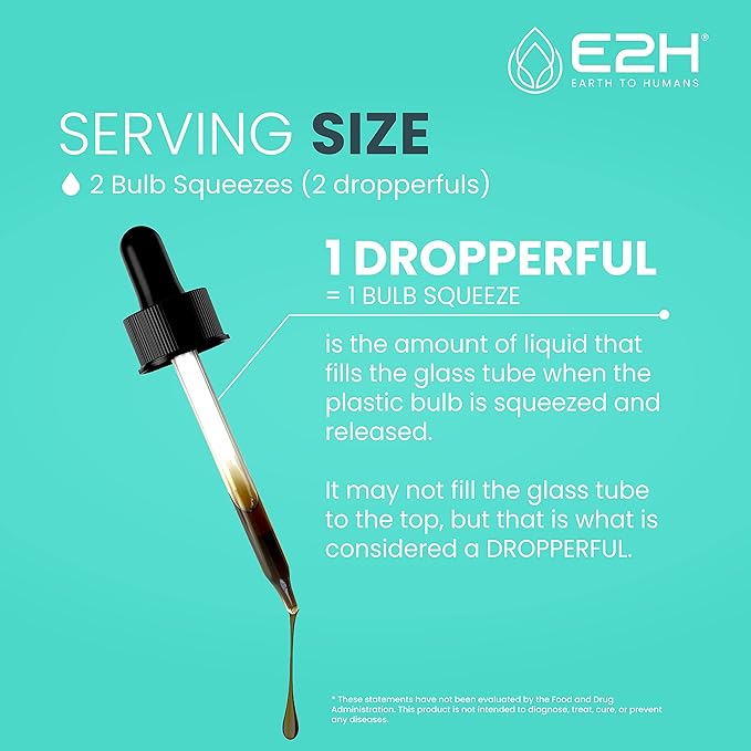 E2H Advanced Intestinal Support - Promotes Gut Health and Digestive System - Wormwood and Black Walnut Extract - Non-GMO Vegan - (2 Bottles)