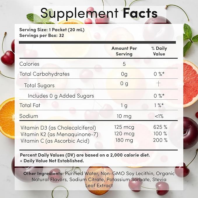 Aurora Nutrascience Liposomal D3 with K2