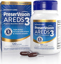 PreserVision AREDS3 Eye Vitamins #1 Eye Doctor Recommended Brand AREDS 2 Formula with 8 B-Vitamin Complex Promotes Healthy Cellular Eye Function* 3-in-1 Macular Supplement 120 Softgels