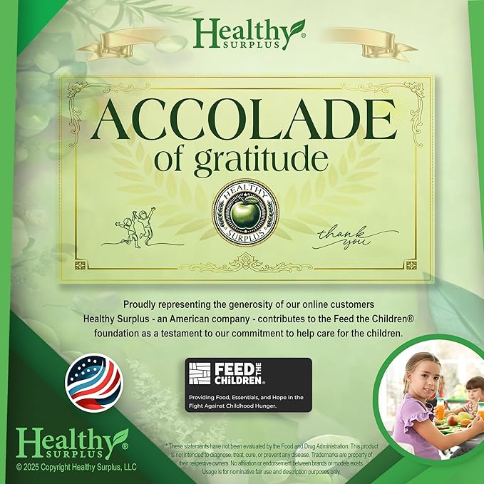 Healthy Surplus Equate Vanilla Pea Protein - 13.4 OZ (380g) - 10 Servings and Vital Volumes Vitamins Tips Card