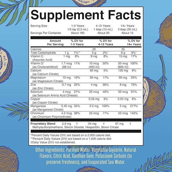 MaryRuth's Multivitamin Gummies for Women (Strawberry) &amp Liquid Nighttime Multimineral (Coconut 15.22oz) | Clean Label Project Verified® | USDA Organic &amp Vegan | Beauty Sleep &amp Overall