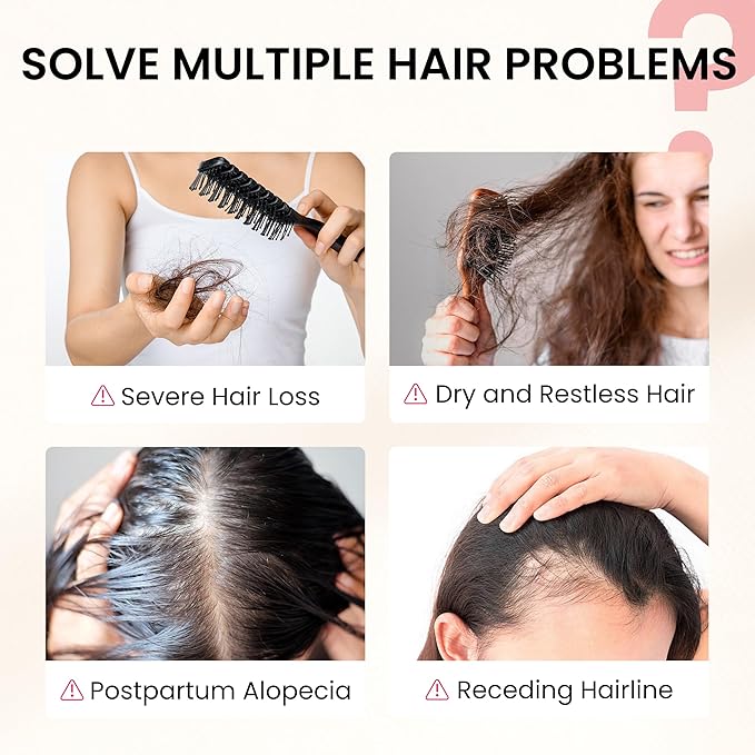 Hair Growth Supplement Hair Care Support for Strength Thickness Growth with Biotin Vitamin A C E Zinc 60 Capsules