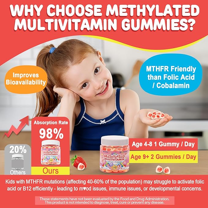 NEVISS Kids Vitamin D3 K2 Gummies 2 Pack + Kids Multivitamin Gummies 1 Pack