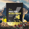 VivoNu Himalayan* Shilajit* Gummies with Ashwagandha* &amp Gokshura | 85+ Trace Minerals &amp Fulvic Acid | Organic Micronutrient Supplement for Men &amp Women-3000mg | 4000mg (3000 mg / 1 Packet
