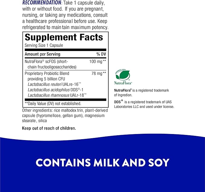 Nature's Way Primadophilus Bifidus Probiotic Supports Digestive Flora* 5 Billion Live Probiotic Cultures per Capsule Lactobacilli Bifidobacteria 90 Capsules (Packaging May Vary)