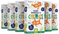 Omega 3 Gummies - Ultra-High DHA Chewable Gel Gummy - for Kids Supports Brain &amp Eye Health - Sugar-Free Natural Fruit Flavor - Kids Omega 3 Fish Oil Gummies (6 Pack)