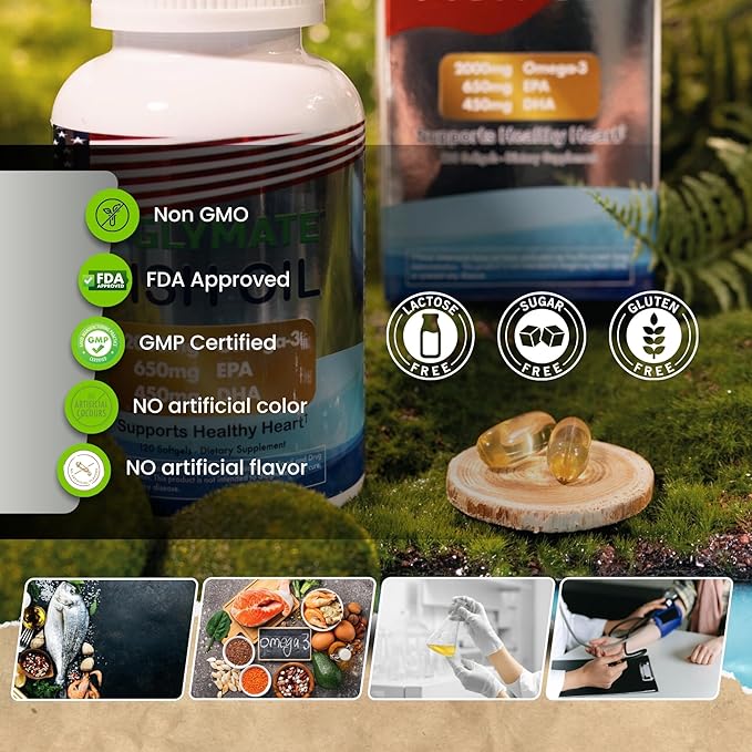 Fish Oil Omega-3 – Glymate