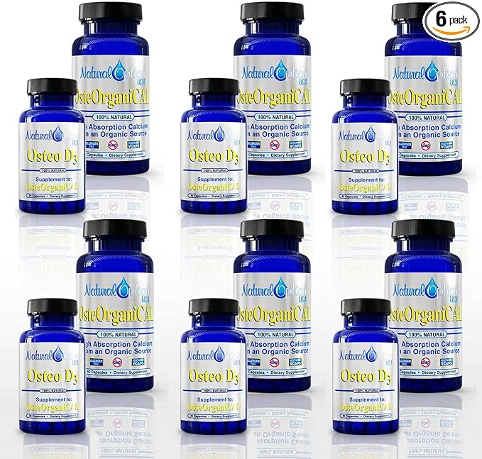 OsteOrganiCAL® &amp Osteo D3 (Pack of 6 Kits)