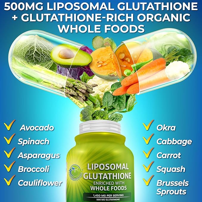 Women’s Multivitamin Calcium &amp Liposomal Glutathione Trio - Plant-Based Calcium Magnesium Zinc D3 K2 &amp Turmeric + Women’s Daily Multivitamin with Iron + Liposomal Glutathione 500mg