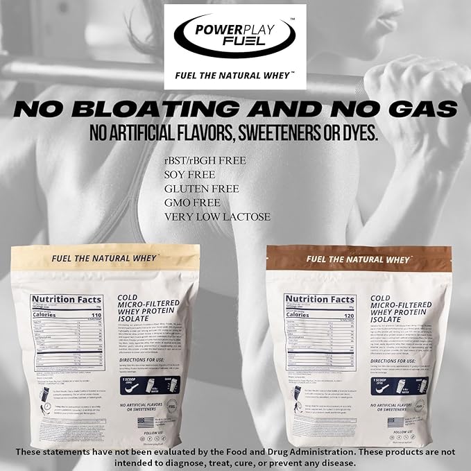 Cold Micro-Filtered Whey Protein Isolate Powder Chocolate 2LB - Grass-Fed Gluten-Free &amp Keto-Friendly Low Lactose - Post Workout Fitness &amp Nutrition for Muscle Recovery