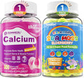 Calcium Citrate Gummies &amp Sea Moss Gummies for Kids &amp Adults