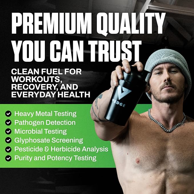 VEDGE Vegan Protein Powder - Plant Protein Powder with Pea Pumpkin &amp Sunflower - USDA Organic Amino Acids Dairy Free Gluten Free Soy Free Keto Non GMO - Cold Brew Latte - 20 Servings