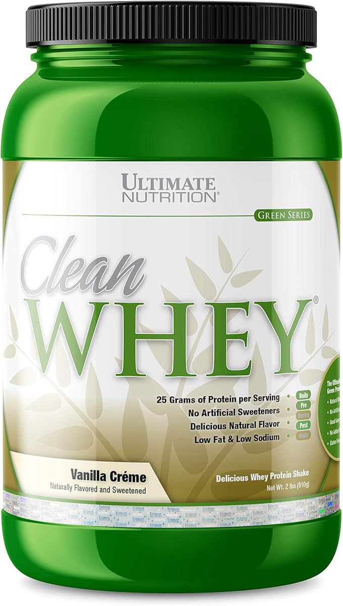 Ultimate Nutrition Clean Whey Protein Blend Vanilla Crème