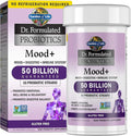 Garden of Life Probiotics Mood+ Dr Formulated Acidophilus Probiotic Supplement - Promotes Emotional Well-Being Relaxation and Digestive Balance - Ashwagandha for Stress Management 60 Veggie Caps
