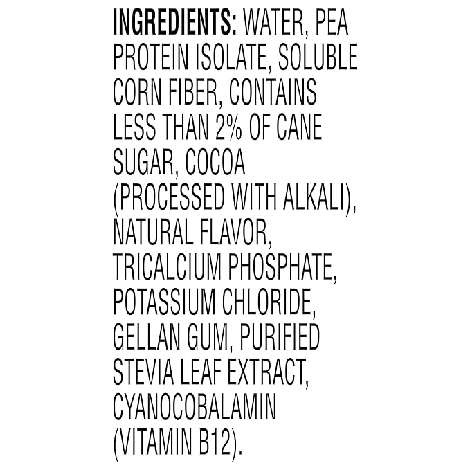 Evolve Plant Based Protein Shake Double Chocolate 20g Vegan Protein Dairy Free No Artificial Sweeteners Non-GMO 10g Fiber 11 Fl Oz (Pack of 12) - (Formula May Vary)