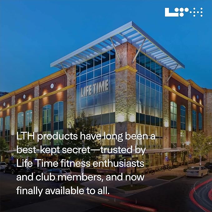 LTH Vital Vegan Protein - Trusted by Life Time Members - Plant-Based Protein Powder Made from Pea Protein - Supports a Healthy Immune System - Dairy Free &amp Soy Free - Vanilla 30 Servings