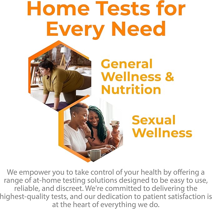 at Home Vitamin D Test Kit - Easy to Use &amp Accurate Blood Test for 25(OH) D Levels to Test for Vitamin Deficiencies - CLIA Certified Labs