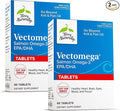 Terry Naturally Vectomega - Supplement with EPA &amp DHA - Omega-3 Tablets for Brain &amp Heart Health Support - Nutritional Supplement with Essential Fatty Acids &amp Peptides - 60 Tablets (Pack o