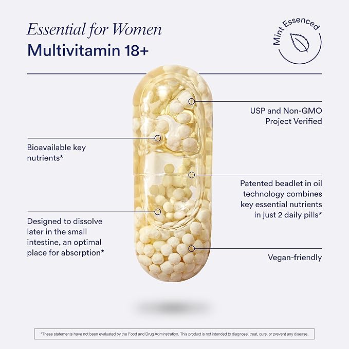 Ritual Multivitamin for Women 18+ &amp Daily Gut Health Support 30 Days Supply