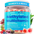 Methylated Multivitamin for Women &amp Men Gummies w/ Omega-3 Calcium D3 K2 Methylfolate &amp B12 TMG Daily Vitamin A C E B Complex Magnesium CoQ10 Probiotic for Overall Health- Vegan Su