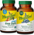 MegaFood Men's 55+ One Daily Multivitamin (90 Tablets) &amp Magtein Magnesium LThreonate (90 Capsules) Bundle - Supports Energy Nervous System &amp Health - Cognitive Support - Gluten Free &amp Ve