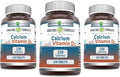 Amazing Formulas Calcium with Vitamin D3 Supplement | Tablets | Non-GMO | Gluten-Free | Made in USA (3 Pack | 240 Count)