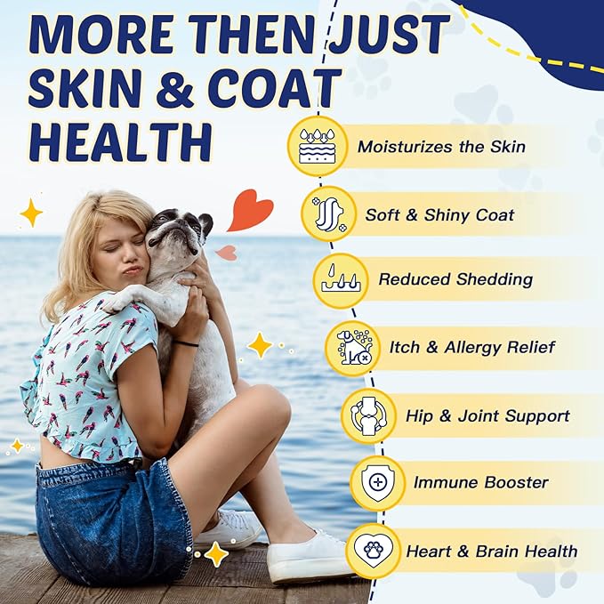 Freeze Dried Chews and Soft Chews Dog Omega 3 Supplements