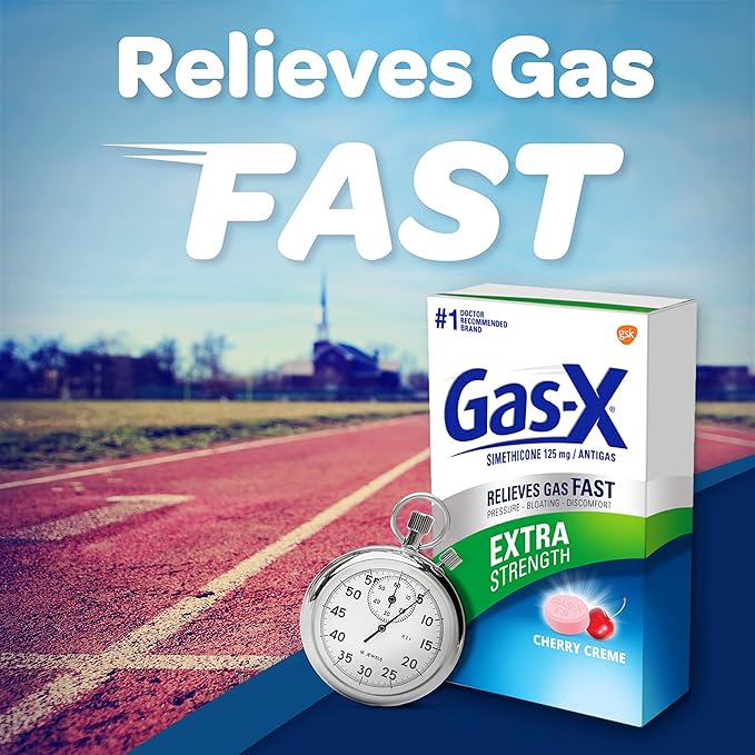 Ensure Max Protein Nutrition Shake with 30g Protein &amp Gas-X Extra Strength Chewable Gas Relief Tablets with Simethicone 125 mg 72 Count